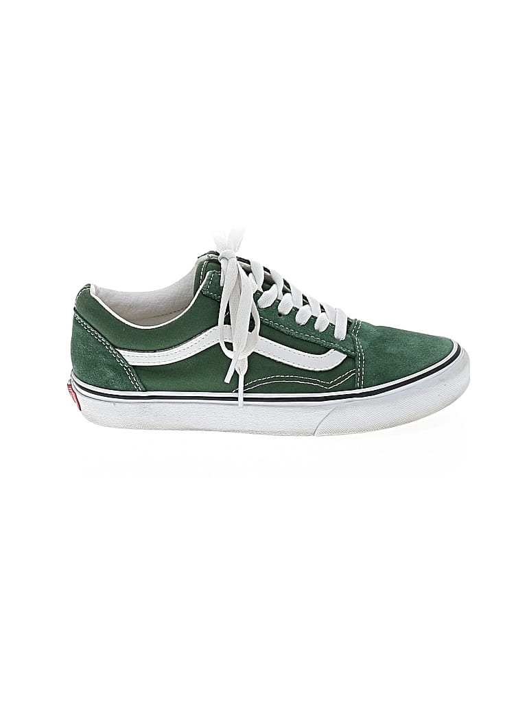 Pre-owned Vans Sneakers In Green