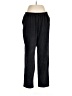 Lands' End Solid Black Casual Pants Size L (tall) - photo 1