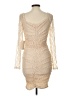 Blāshe Tan Cocktail Dress Size L - photo 2