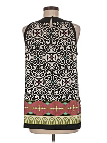 Nicole by Nicole Miller Sleeveless Blouse (view 2)