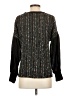 Deletta Tweed Black Pullover Sweater Size S - photo 2