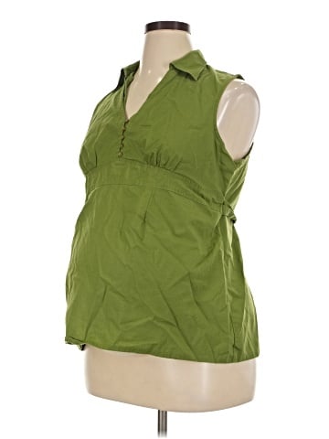 Motherhood Sleeveless Blouse (view 1)