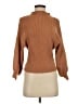 Line & Dot Brown Turtleneck Sweater Size XS - photo 1