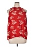 Vince Camuto 100% Polyester Red Sleeveless Blouse Size XL - photo 1