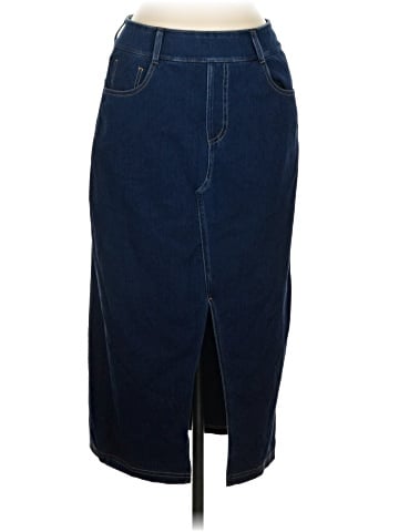 Halara Denim Skirt (view 1)