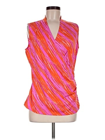 Tail Sleeveless Blouse (view 1)