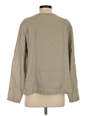 Eileen Fisher Long Sleeve Blouse (view 2)