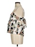 Volcom 100% Viscose Ivory Sleeveless Blouse Size M - photo 5