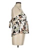Volcom 100% Viscose Ivory Sleeveless Blouse Size M - photo 4