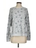 Lucky Brand Paisley Gray Sweatshirt Size S - photo 1