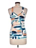 Deletta Blue Sleeveless Top Size M - photo 2