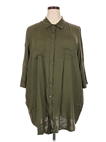Woman Within 3/4 Sleeve T-Shirt (view 1)