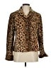 Karen Kane 100% Polyester Animal Print Brown Jacket Size M - photo 1