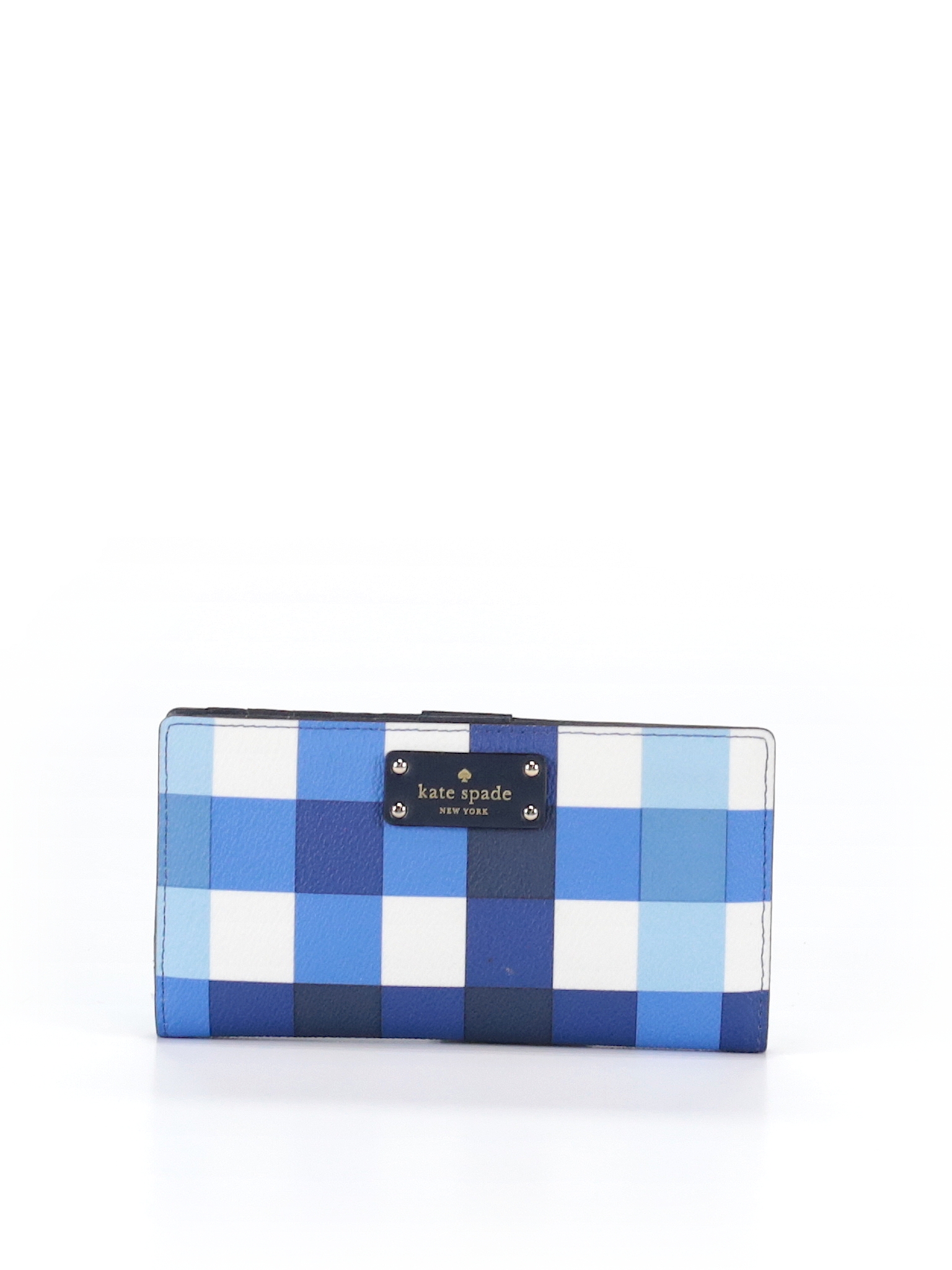 kate spade checkered wallet