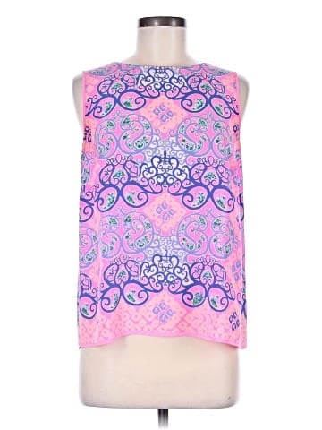 Lilly Pulitzer Sleeveless Silk Top (view 1)