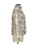 Coldwater Creek Paisley Tan Gray Jacket Size 8 - photo 4