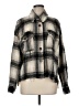 La Miel 100% Polyester Plaid Gray Jacket Size M - photo 1