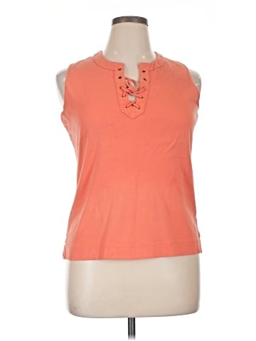 Jones New York Signature Sleeveless T-Shirt (view 1)