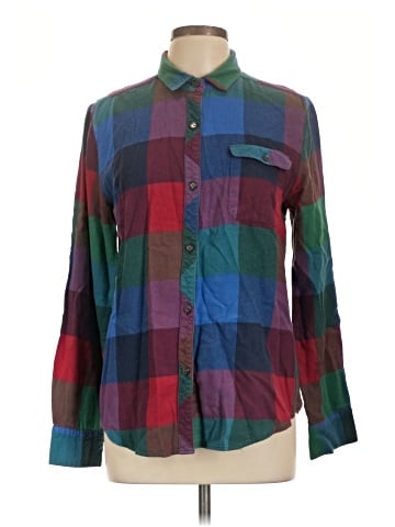 BDG Long Sleeve Button-Down Shirt (view 1)