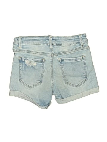 Wax Jean Denim Shorts (view 2)