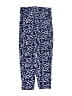 Justice 100% Rayon Floral Blue Casual Pants Size 12 - photo 1