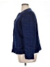 Karen Scott Argyle Blue Blazer Size 18 - photo 5