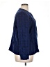 Karen Scott Argyle Blue Blazer Size 18 - photo 4