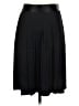 Theory Solid Black Wool Skirt Size 4 - photo 1