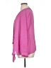 Dana Buchman 100% Polyester Polka Dots Pink Long Sleeve Blouse Size XL - photo 5