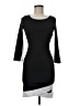 Unbranded Solid Black Cocktail Dress Size M - photo 1