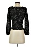 Eclair Black 3/4 Sleeve Top Size S - photo 2