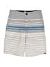 Quiksilver Stripes Gray Board Shorts Size 14 - photo 1