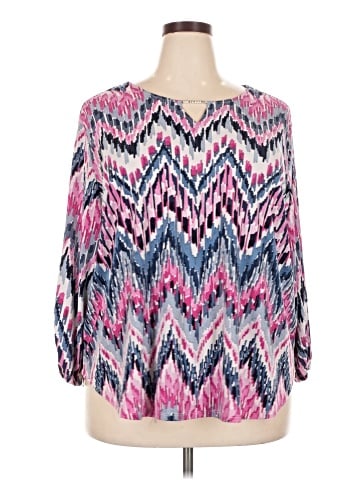 Alfred Dunner 3/4 Sleeve Blouse (view 1)