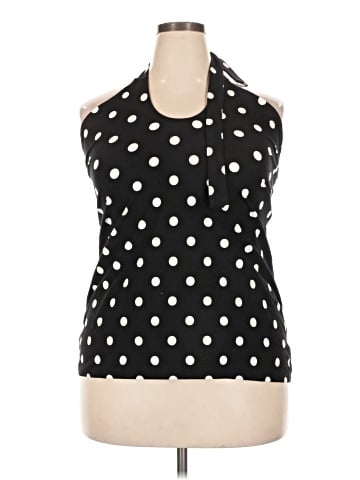 Retro Chic by Torrid Sleeveless Blouse (view 1)