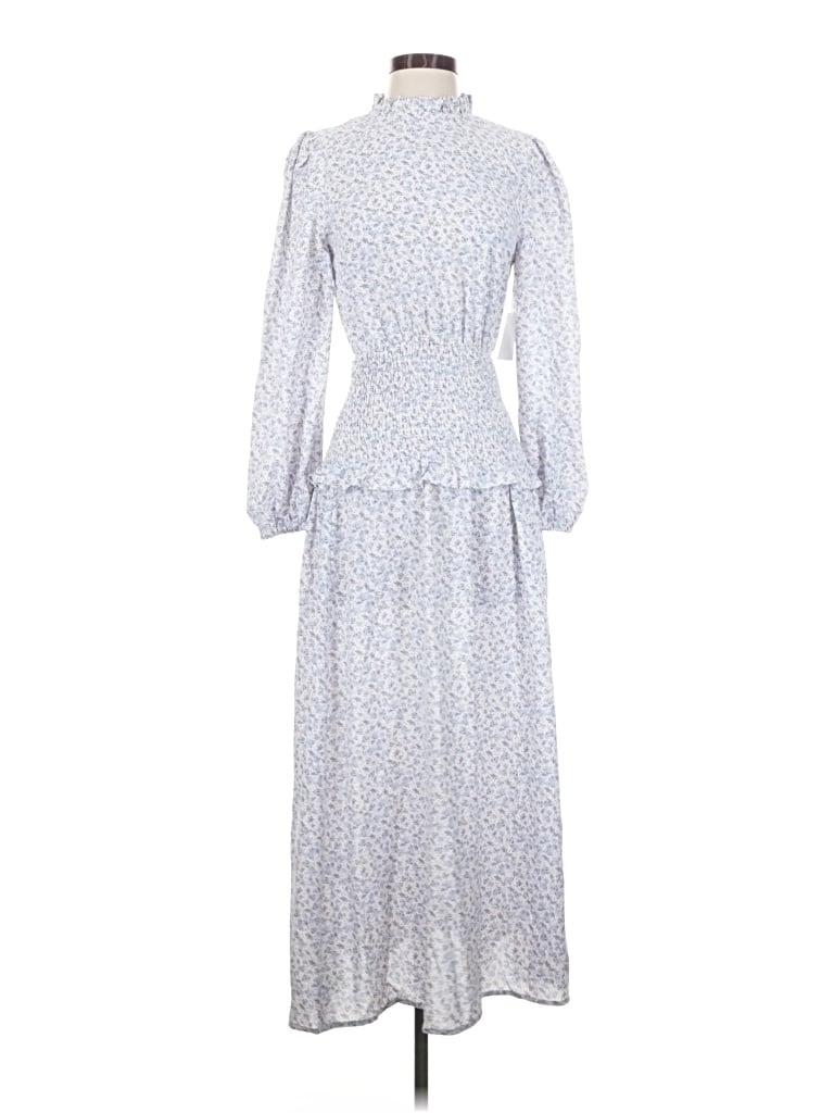 Fore Casual Dress In Blue