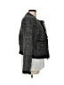 Joie Tweed Black Gray Wool Cardigan Size L - photo 4