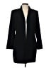 Kasper 100% Polyester Black Coat Size 12 - photo 1