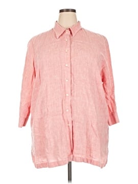 Lands' End 3/4 Sleeve Button Down Shirt