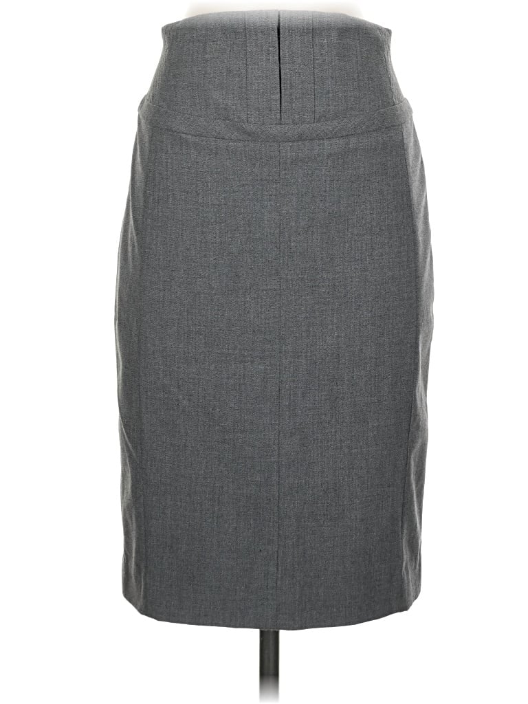Pre-owned Express Design Studio Formal Skirt In Gray