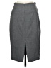 Express Design Studio Solid Gray Formal Skirt Size 0 - photo 2