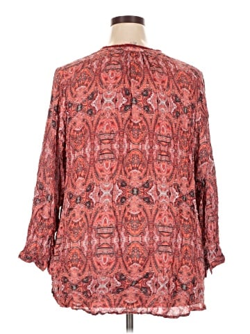 Lucky Brand Long Sleeve Blouse (view 2)