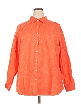 Lands' End Long Sleeve Button Down Shirt