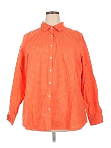 Lands' End Long Sleeve Button-Down Shirt (view 1)