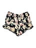 Blu Pepper 100% Rayon Floral Black Shorts Size L - photo 2