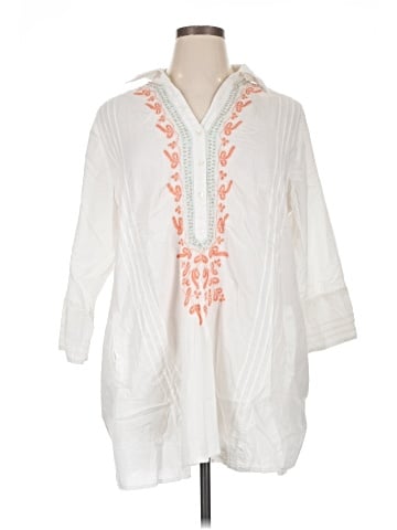 Soft Surroundings 3/4 Sleeve Blouse (view 1)