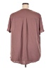 Torrid 100% Polyester Burgundy Short Sleeve Blouse Size 3X Plus (3) - photo 2