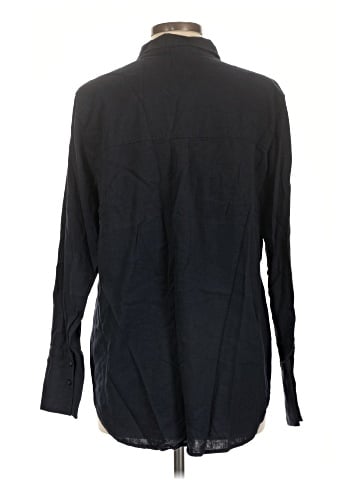 Ellen Tracy Long Sleeve Button-Down Shirt (view 2)