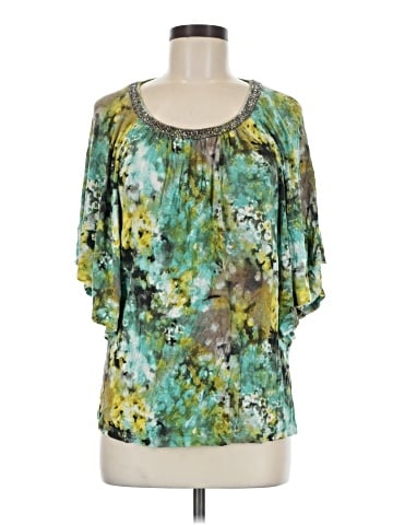 Alfani Short Sleeve Blouse (view 1)