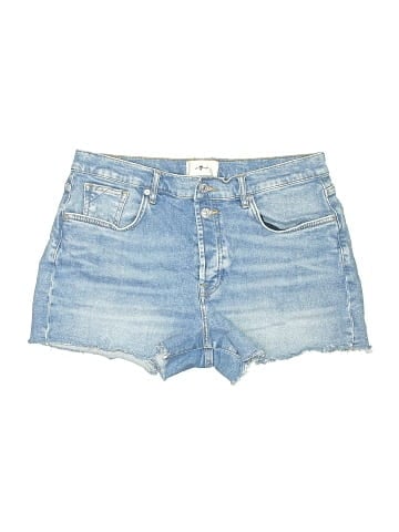 7 For All Mankind Denim Shorts (view 1)