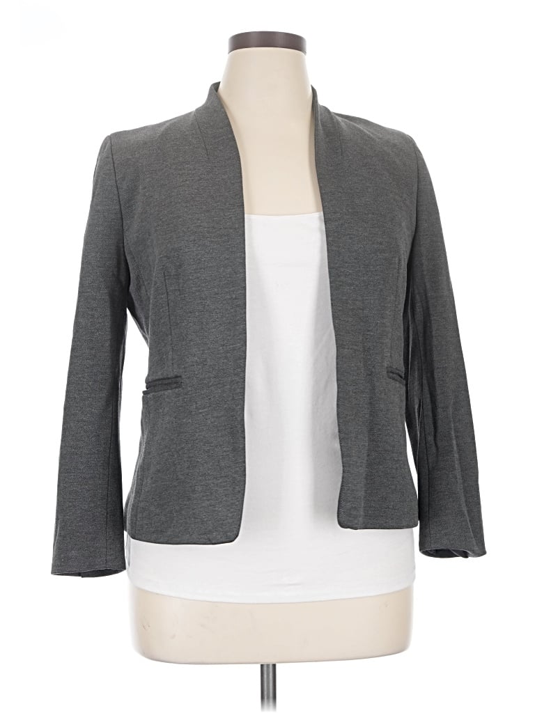 Pre-owned J.crew 365 Cardigan Sweater In Gray